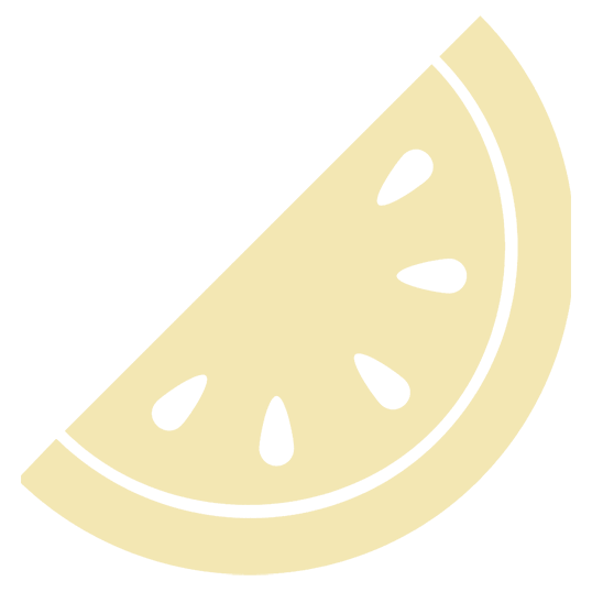 A yellow slice of watermelon is shown on the black background.