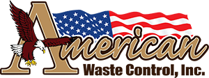 A picture of america waste company logo.
